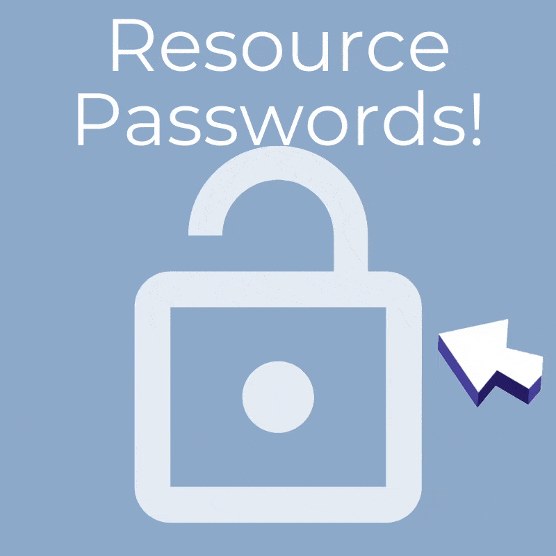 resource passwords 
